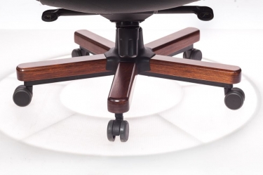 Кресло руководителя Бюрократ Бюрократ T-9923WALNUT/BLACK