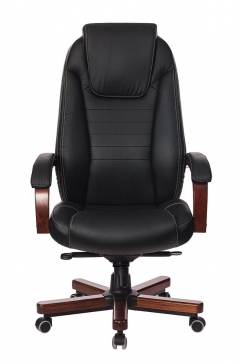 Кресло руководителя Бюрократ Бюрократ T-9923WALNUT/BLACK