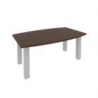 Стол переговорный Рива First KPRG-2 Венге/Металлик