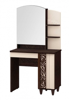 Туалетный столик Витра Катрин 92.30 Дуб венге Белый песок Браун вуд