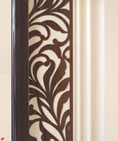 Стол компьютерный с надстройкой Витра Катрин 92.26+92.27 Дуб венге Белый песок Браун вуд