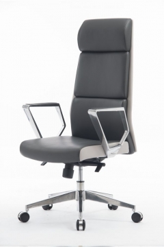 Кресло офисное Норден LONDON LUX Темно-светло серый