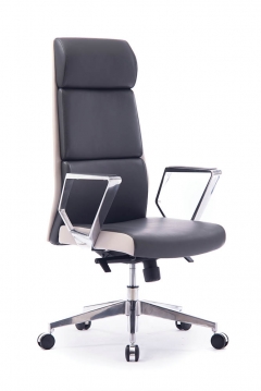 Кресло офисное Норден LONDON LUX Темно-светло серый