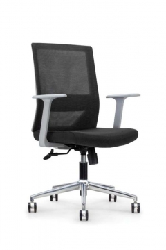 Кресло офисное Норден ТРЭНД LB Серый пластик