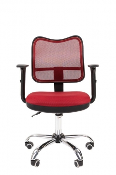 Офисное кресло для оператора Chairman CHAIRMAN 450 Chrome New Красный