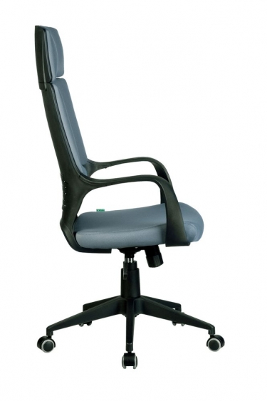 Кресло оператора Рива Riva Chair 8989 черный пластик Серый
