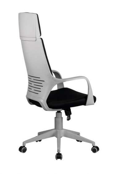 Кресло оператора Рива Riva Chair 8989 серый пластик Черный