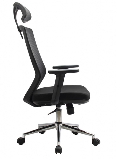 Кресло оператора Рива Riva Chair 833 H Черный