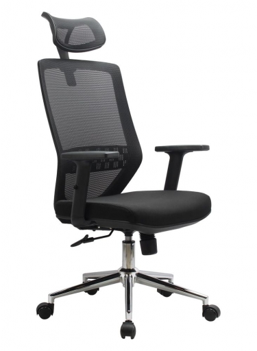 Кресло оператора Рива Riva Chair 833 H Черный