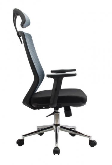 Кресло оператора Рива Riva Chair 833 H Серый