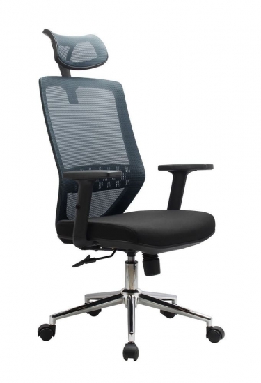 Кресло оператора Рива Riva Chair 833 H Серый