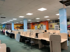 Рабочий модуль Персона Грата Twin 1000x1400x750 с 2-мя кабель-каналами Туя-З