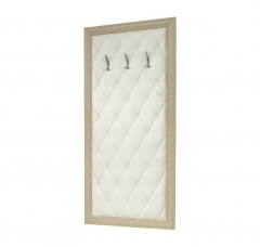 Вешалка навесная Марибель Визит-1 775/2 terra 100 белая - Дуб беленый