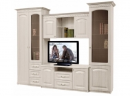 Комплект мебели для спальн и гостиной Марибель Гармония-4 2 Дуб беленый Туя светлая