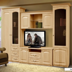 Комплект мебели для спальн и гостиной Марибель Гармония-4 2 Дуб беленый Туя светлая