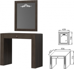 Зеркало Марибель Ева-11 01 Шоколад Венге