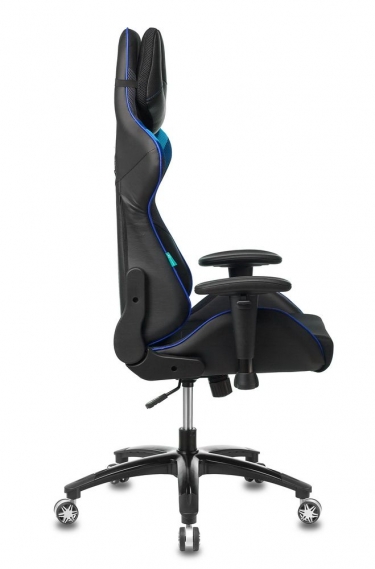 Кресло игровое Zombie Бюрократ VIKING 4 AERO BLUE