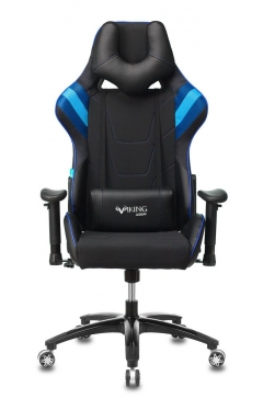 Кресло игровое Zombie Бюрократ VIKING 4 AERO BLUE