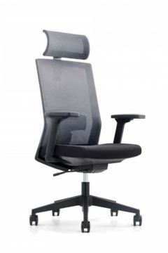 Кресло офисное Норден ПАРТНЕР Серая сетка
