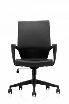Кресло офисное Норден СОЮЗ LB Черная экокожа