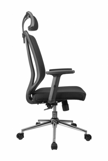 Кресло оператора Рива Riva Chair А663 Черный