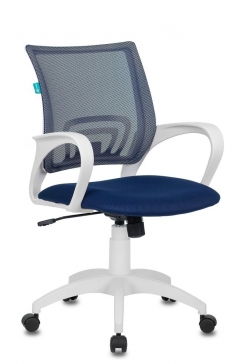 Кресло офисное Бюрократ Бюрократ CH-W695N/DB/TW-10N Темно-синий