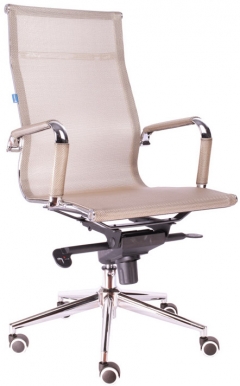 Кресло руководителя Everprof Opera M сетка Золотой