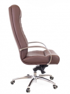 Кресло для руководителя Everprof Orion AL M экокожа Коричневый