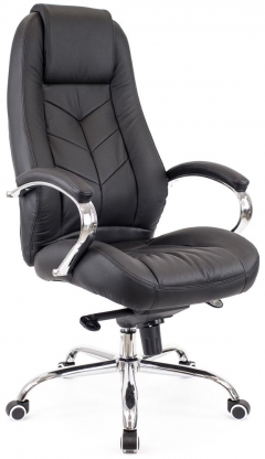Кресло руководителя Everprof Drift Lux M кожа Черный