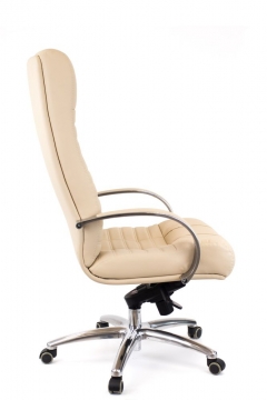Кресло руководителя Everprof Atlant AL M кожа Бежевый