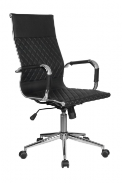 Кресло руководителя Рива Riva Chair 6016-1 S Черный