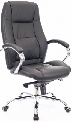 Кресло руководителя Everprof Kron M кожа Черный