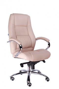 Кресло руководителя Everprof Kron M экокожа Бежевый