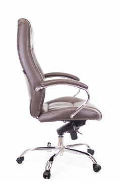 Кресло руководителя Everprof Kron M экокожа Коричневый