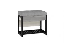 Банкетка 600 Любимый дом Техно ЛД 678.310.000 Дуб Крафт Белый Черный