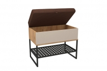 Банкетка 600 Любимый дом Фиджи ЛД 659.360.000 Дуб золотой Кашмир