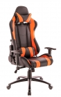 Кресло геймерское Everprof Everprof Lotus S2 Экокожа Черный Оранжевый