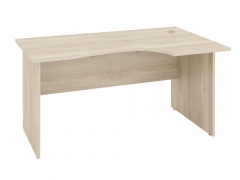 Стол эргономичный правый Витра Альфа 64.21 Дуб Кронберг