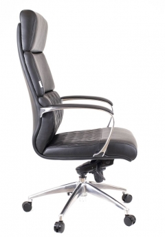 Кресло для руководителя Everprof Everprof President Кожа Черный