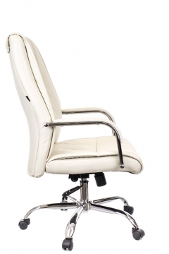 Кресло для руководителя Everprof Everprof Kent TM Экокожа Кремовый