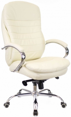 Кресло для руководителя Everprof Everprof Valencia M Экокожа Бежевый