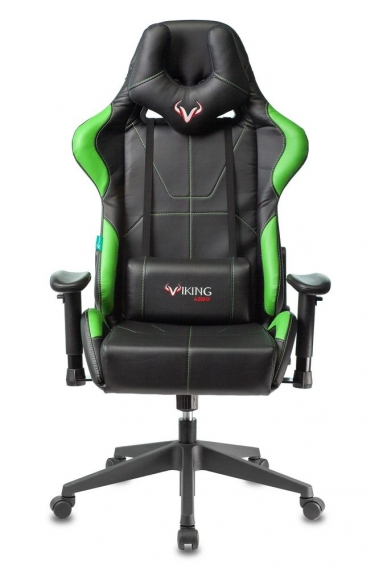 Кресло игровое Zombie Бюрократ VIKING 5 AERO LGREEN