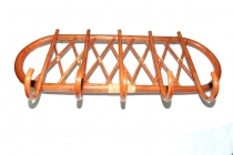 Вешалка Радуга 25/03 коньяк