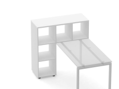 Стеллаж к столу Персона Грата Deka 9.07.11 Белый