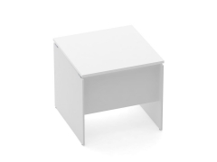 Стол прямой Персона Грата Deka ЛДСП каркас 75.08.08 Белый