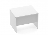 Стол прямой Персона Грата Deka ЛДСП каркас 75.08.10 Белый