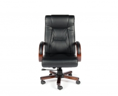 Кресло офисное Норден Консул кожа Черный