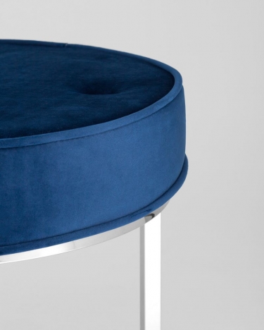 Банкетка Stool Group САПФИР велюр Синий
