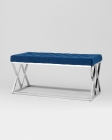 Банкетка Stool Group ИНСИГНИЯ велюр Синий
