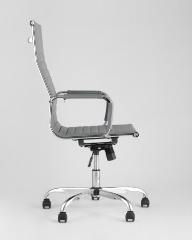 Кресло руководителя Stool Group TopChairs City Серое